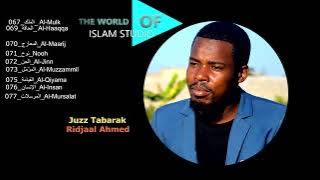 Juzz Tabarak Ridjaal Ahmed