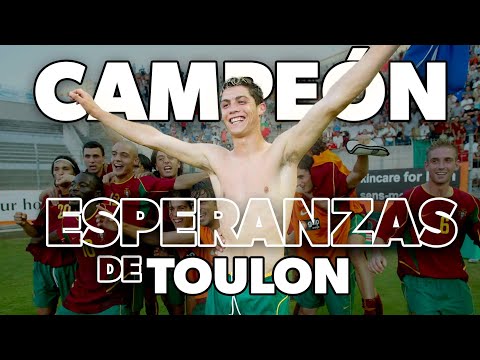 CRISTIANO RONALDO CAMPEÓN del Esperanzas de Toulon 🏆y su llegada al MANCHESTER UNITED ⚽