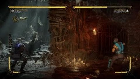 Sub-Zero (Dead of Winter) - 7 hits (411.88) Krushing Blow Finish Combo