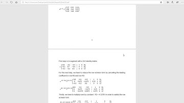 MAT263 application of algebra in factory raw material and production balance