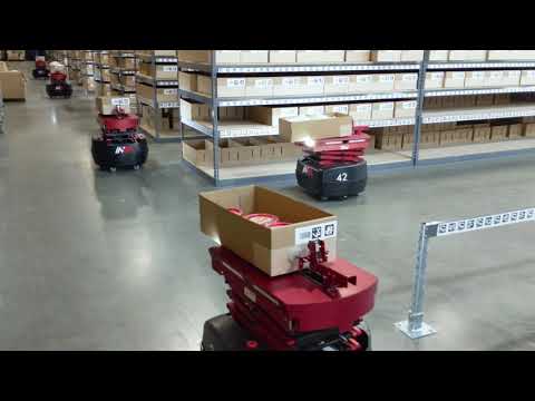 inVia Robotics' Picker Robots at Work