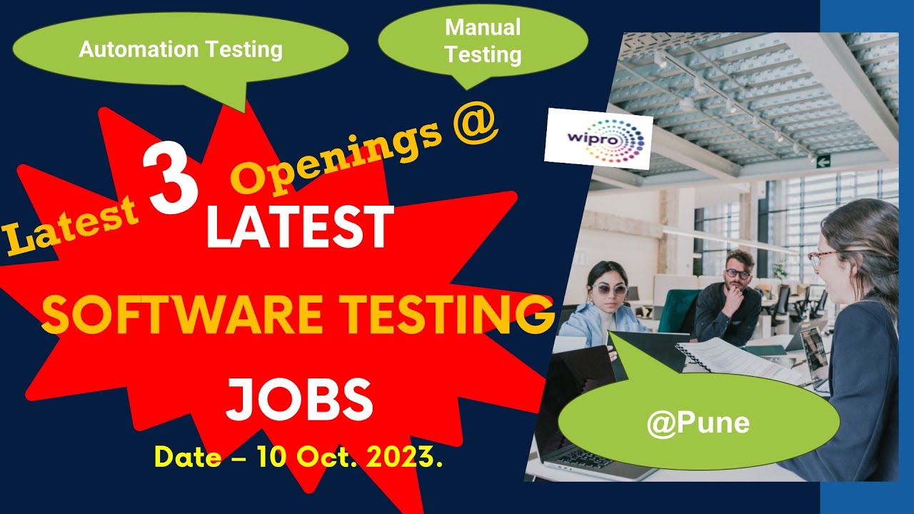 Quality Assurance Specialist Test Engineer for Product Testing and Automation at Wipro in Pune
