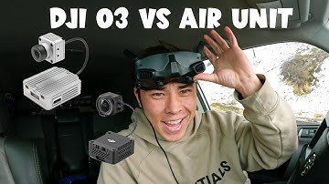 New Update DJI Air Unit  -  O3 vs OG Air unit Penetration Goggles 2