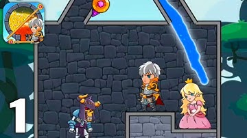 How to Loot 2 - Hero Rescue & Pin Pull - Gameplay Walkthrough Part 1 Levels (Android & iOS)