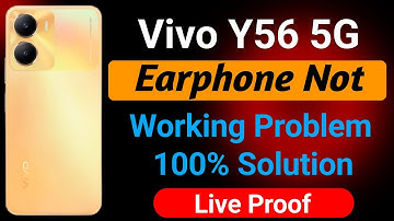 Vivo Y56 5g Mobile Earphone Problem | How to Solve earphone sound problem in Vivo Y56 5g