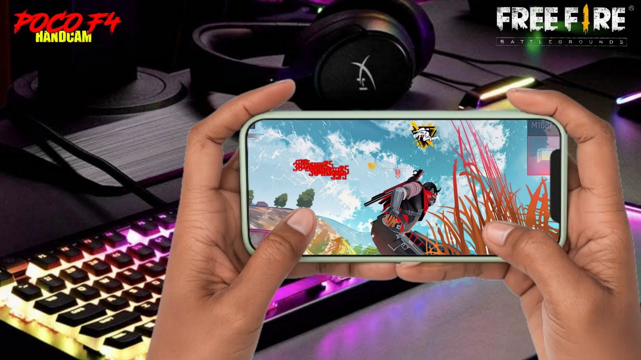 HANDCAM SENSI 4.0 👾 Poco f4 