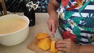 Homemade Mango Icecream by MrsLillard