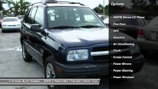 2002 Chevrolet Tracker Hard Top Auburndale FL 33823