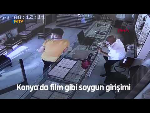 Film gibi soygun girişimi