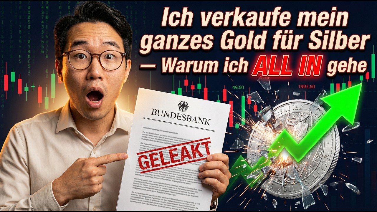 Ich verkaufe mein ganzes Gold, um Silber zu kaufen — warum ich ALL IN gehe