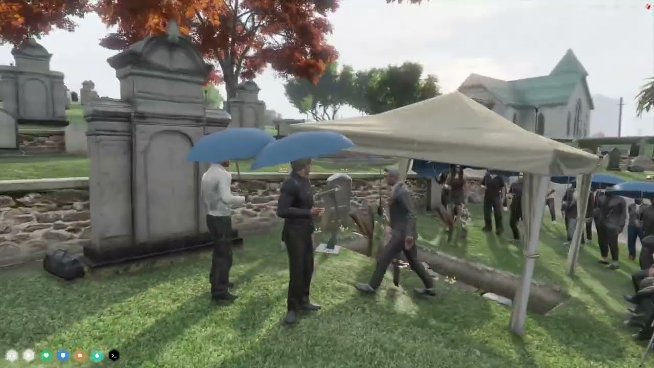 Lang hosts Edgar funeral to scam Jay Hobbs - NoPixel 4.0