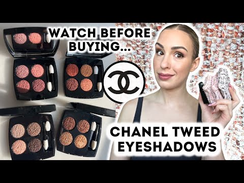 CHANEL TWEED EYESHADOWS COMPARISON GUIDE (Fall 2022)