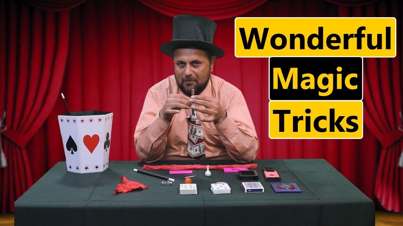 Magic Tricks wonderfully revealed by Pakistani Magician UK USA