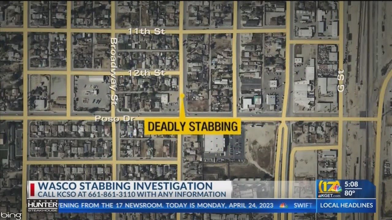 Coroner identifies man killed in Wasco stabbing - YouTube