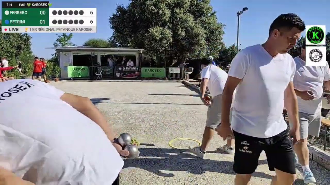 Miniature : 1er Régional Pétanque Karosek - St Restitut🏆 Poule - 2 ème Partie.FERRERO 🆚 PETRINI