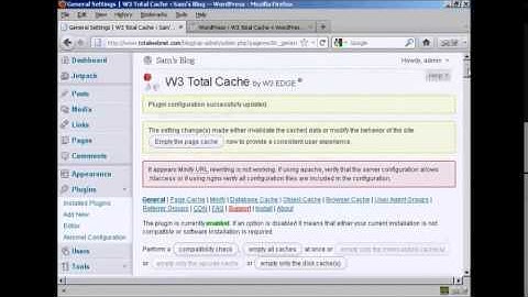 Install and Configure W3 Total Cache Plugin