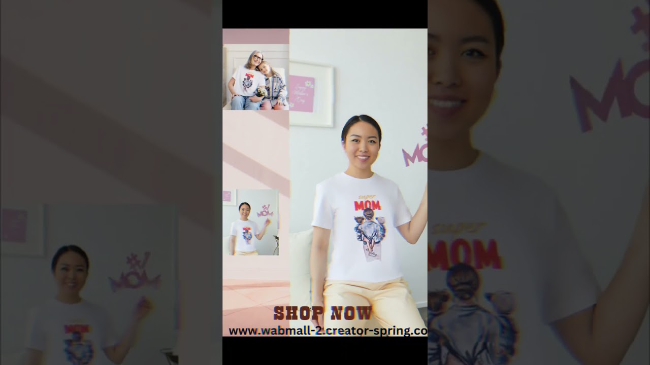 Honoring Extraordinary Moms: Discover Our 'Super Mom' T-Shirt! 🦸‍♀️ 