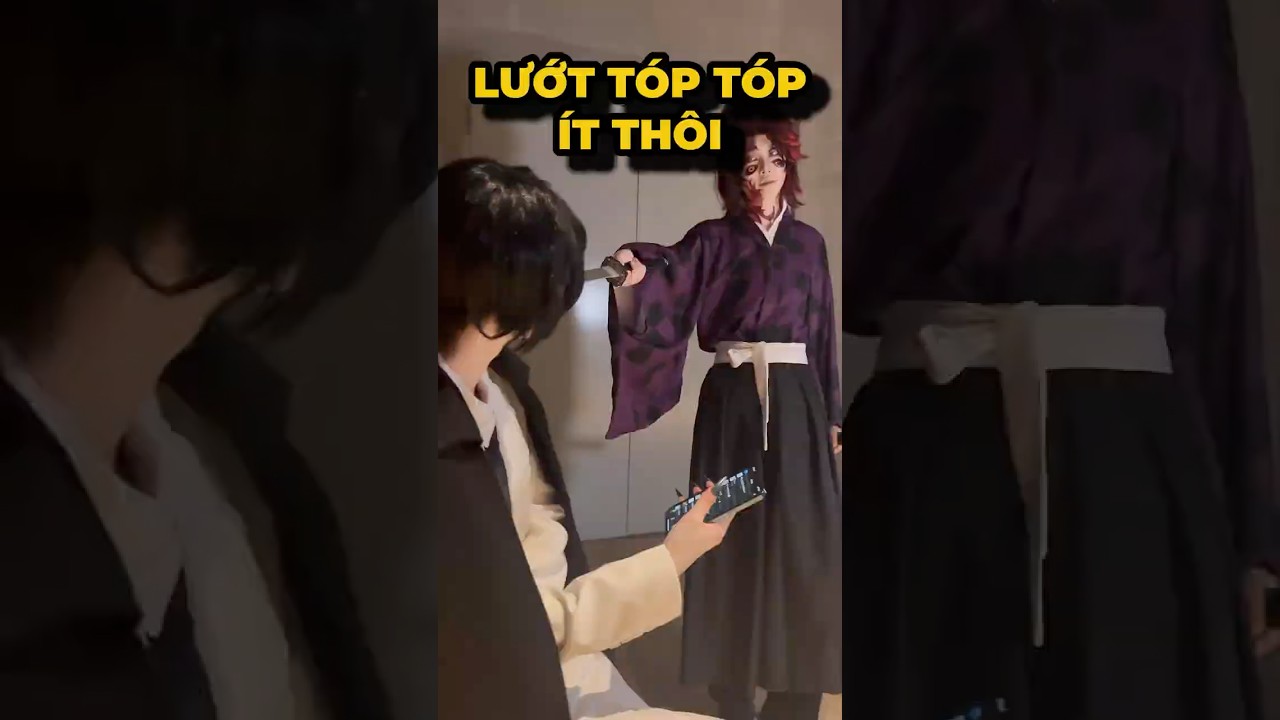 Mới: Muzan bị phản bội khi đang lướt tóp tóp🥹 #cosplay #shorts #minnacosplay