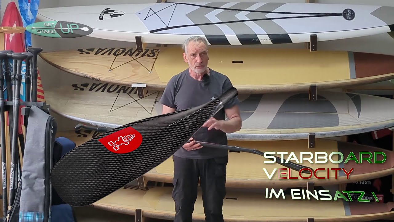 New Velocity Paddle from Starboard | Minimal resistance, Maximum