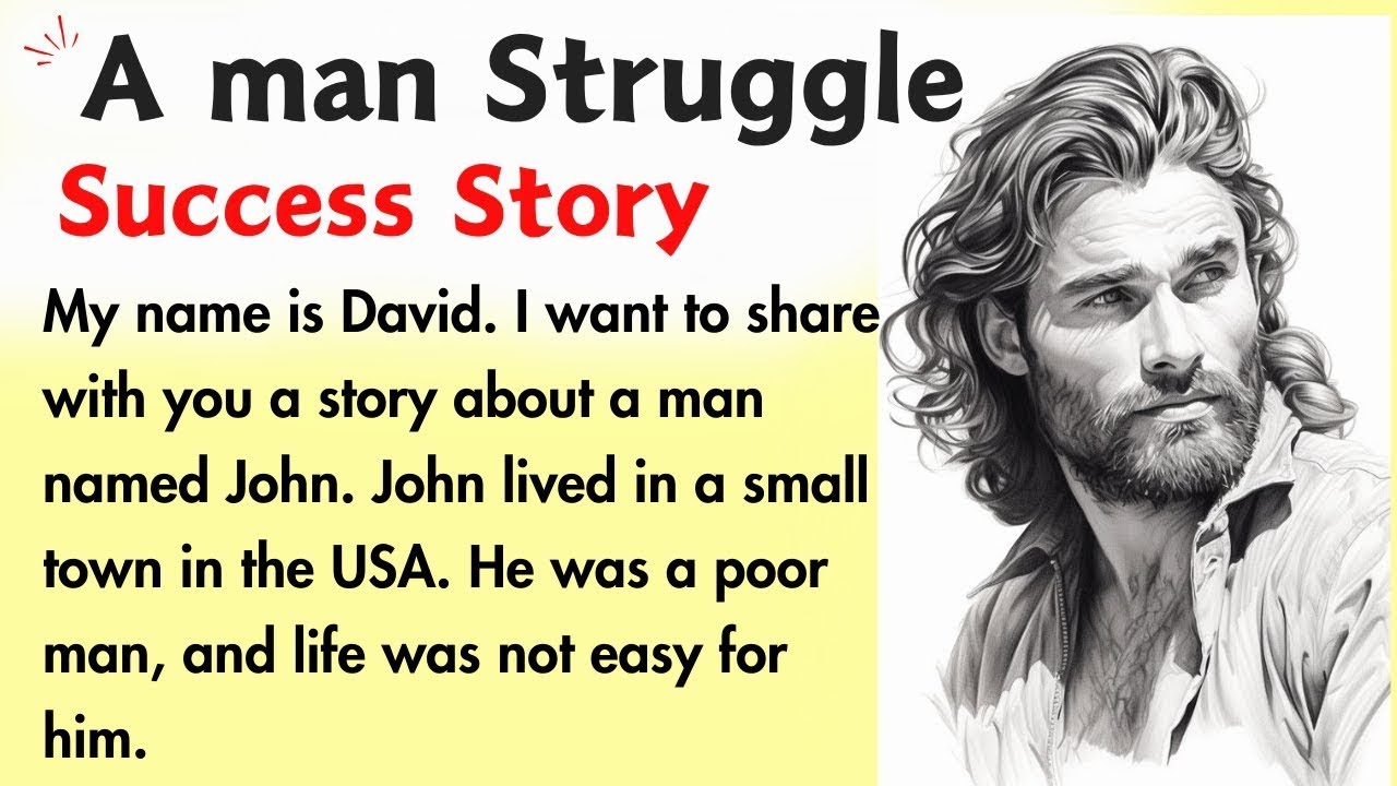 Poor Man Struggle Story  - Learn English Through Story - Improve Your English Skills