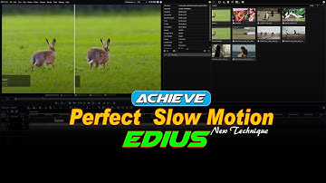 Achieve Perfect Slow Motion In Edius | Edius Slow Motion | Edius Video Editing