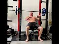 245x6 Incline Bench Press @ Age 49!