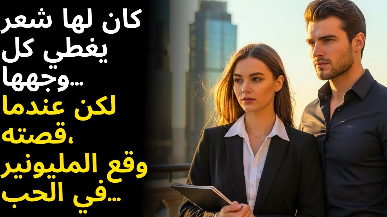 المرأة كان لديها شعر يخفي وجهها، وعندما قصته، وقع المليونير في الحب