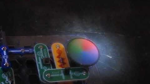 Snap Circuits Light | Project 49: Strobe Effects (II) (SEIZURE WARNING)