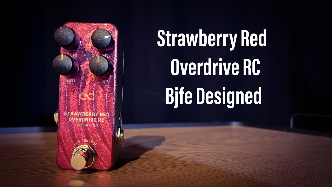 One Control Strawberry Red Overdrive RC Japonism Edition OC 