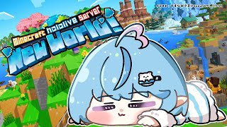【Minecraft】家完成させて冒険にでかけたい!!【 雪花ラミィ /ホロライブ】