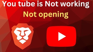 How to Fix You Tube Not working Not opening or loading Problem on Brave Browser