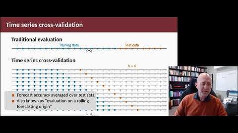 Forecasting Principles & Practice: 5.10 Time series cross-validation