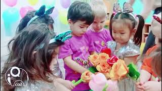 Танец цветочков. Поздравление воспитанников частного детского сада iQ-Сад с 8 марта 2023 год.