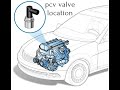 honda civic 2001 to 2005 pcv valve location