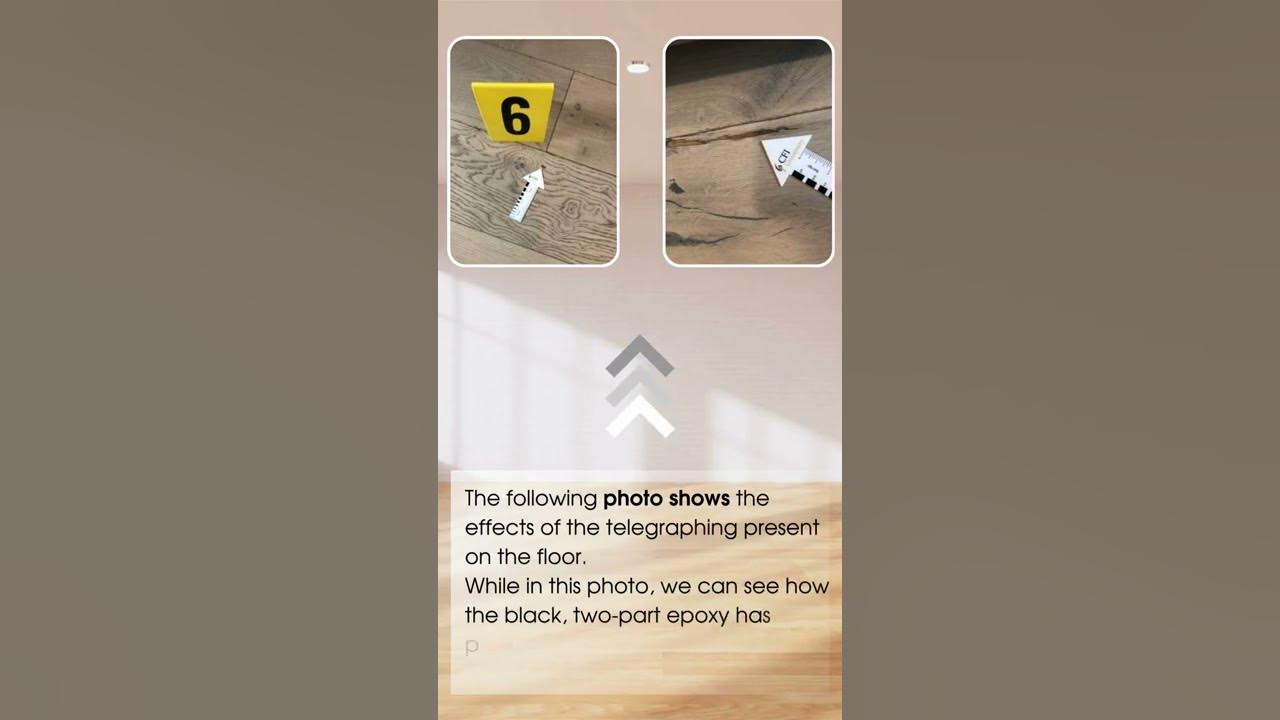 Engineered hardwood floor the problem of telegraphing shorts youtube