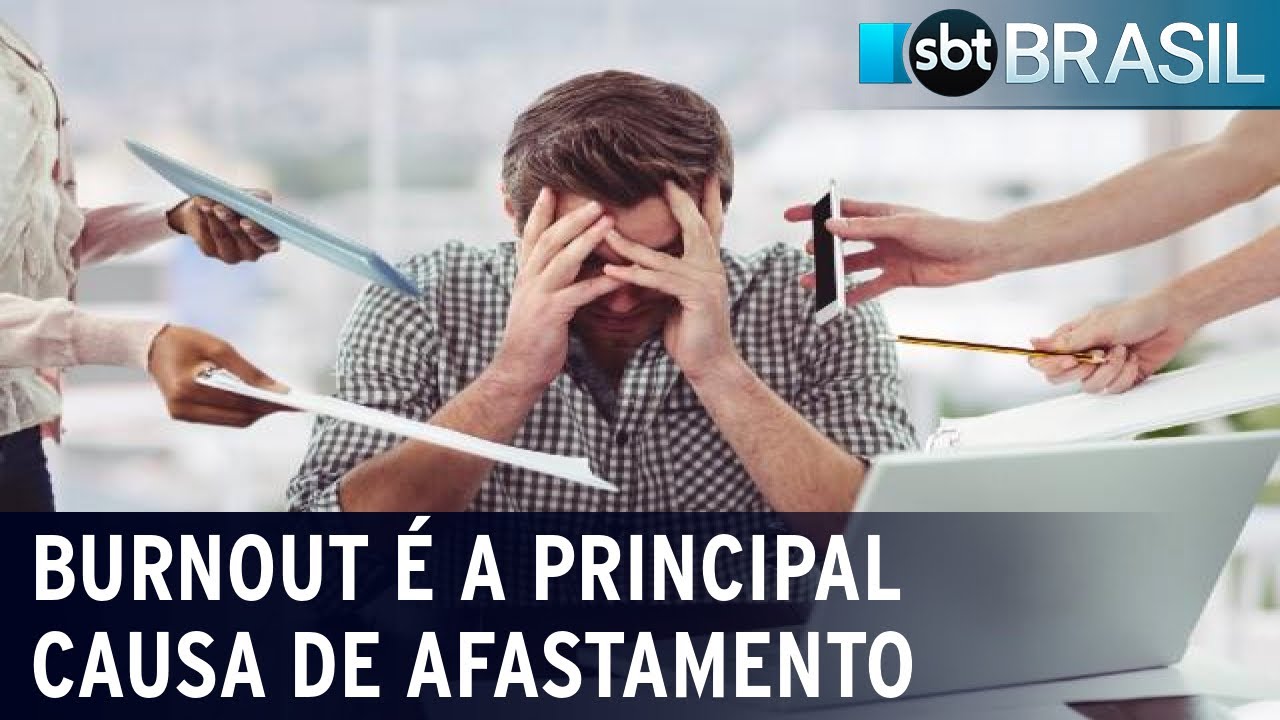 Síndrome de Burnout é uma das principais causas de afastamento do trabalho | SBT Brasil (30/09/23)