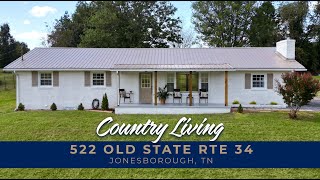 Countryside Living Near Historic Jonesborough Tennessee