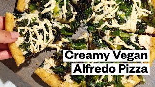 Spinach Alfredo Pizza (Vegan + Gluten-Free) | Thrive Market