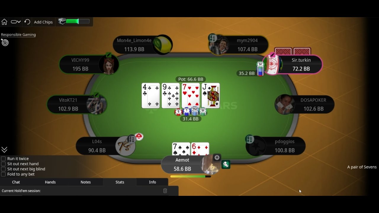 Holding our own with the Underpair! - 29. May Cashgame Session NLH. - $0,10/$0,25