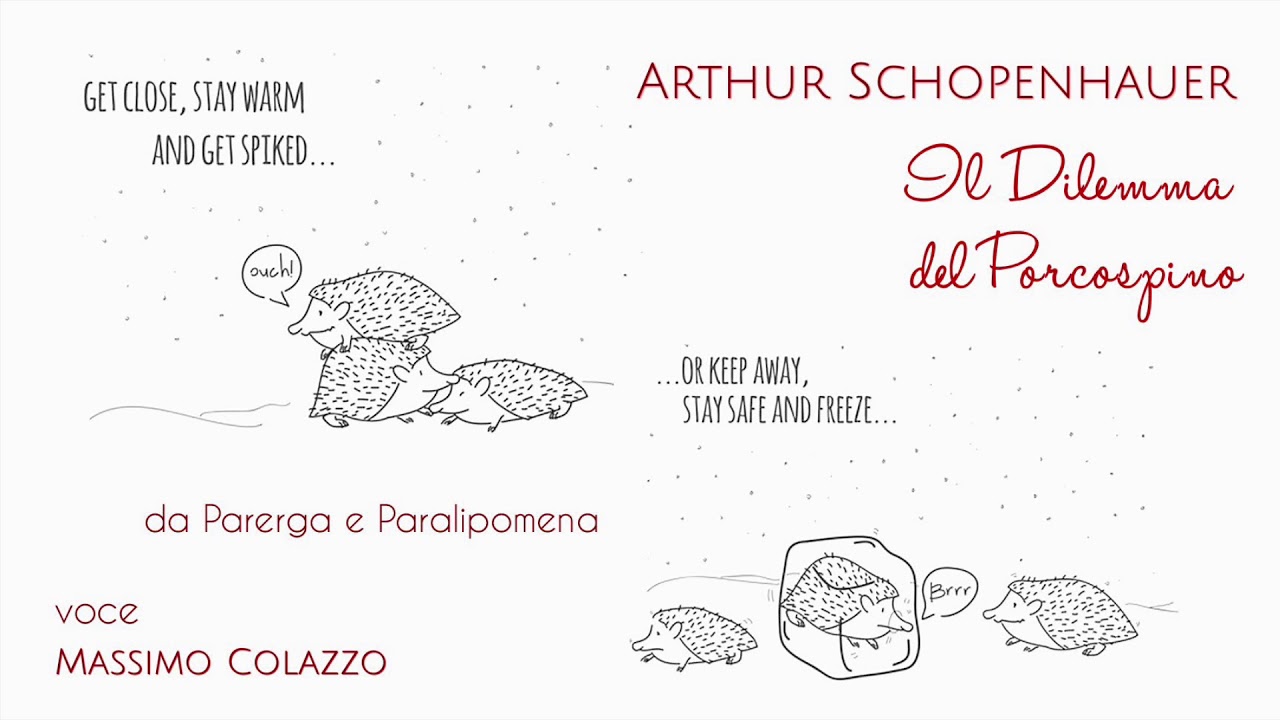 A. SCHOPENHAUER - Il Dilemma del Porcospino - voce Massimo Colazzo