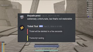 most unfair "not restorable"