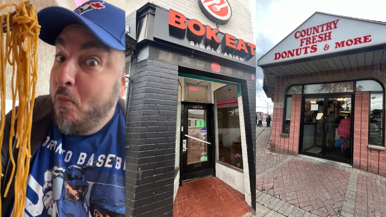 Trying BOK EAT and Country Fresh Donuts in Niagara Falls