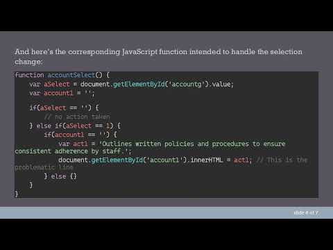 How to Dynamically Populate an HTML Text Input Field Based on a Select Option With JavaScript