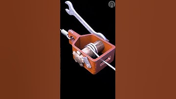 Old Wire Tensioner Wire Fence 3D animation