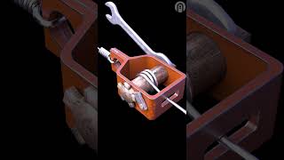 Old Wire Tensioner Wire Fence 3D animation