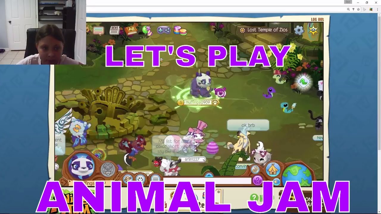 Let's Play Animal Jam- Introduction and How To - YouTube