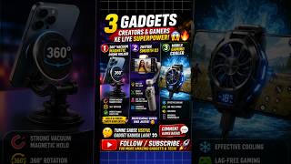 3 Gadgets Every Creator &amp; Gamer Needs 😱🔥 #shorts