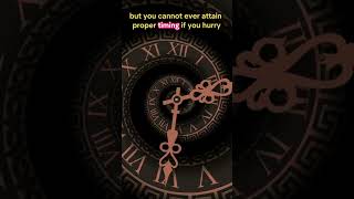 Difference Between Time and Timing - Alan Watts
