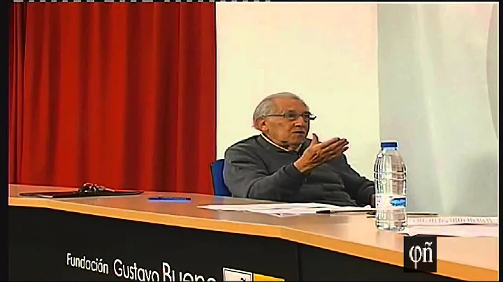 Gustavo Bueno conversa con David y Francisco Carpi...