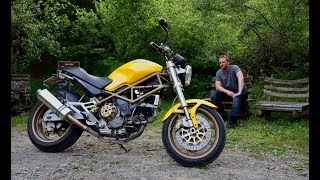 Ducati Monster 900 ie rok 2000 - test ojetiny v Itálii